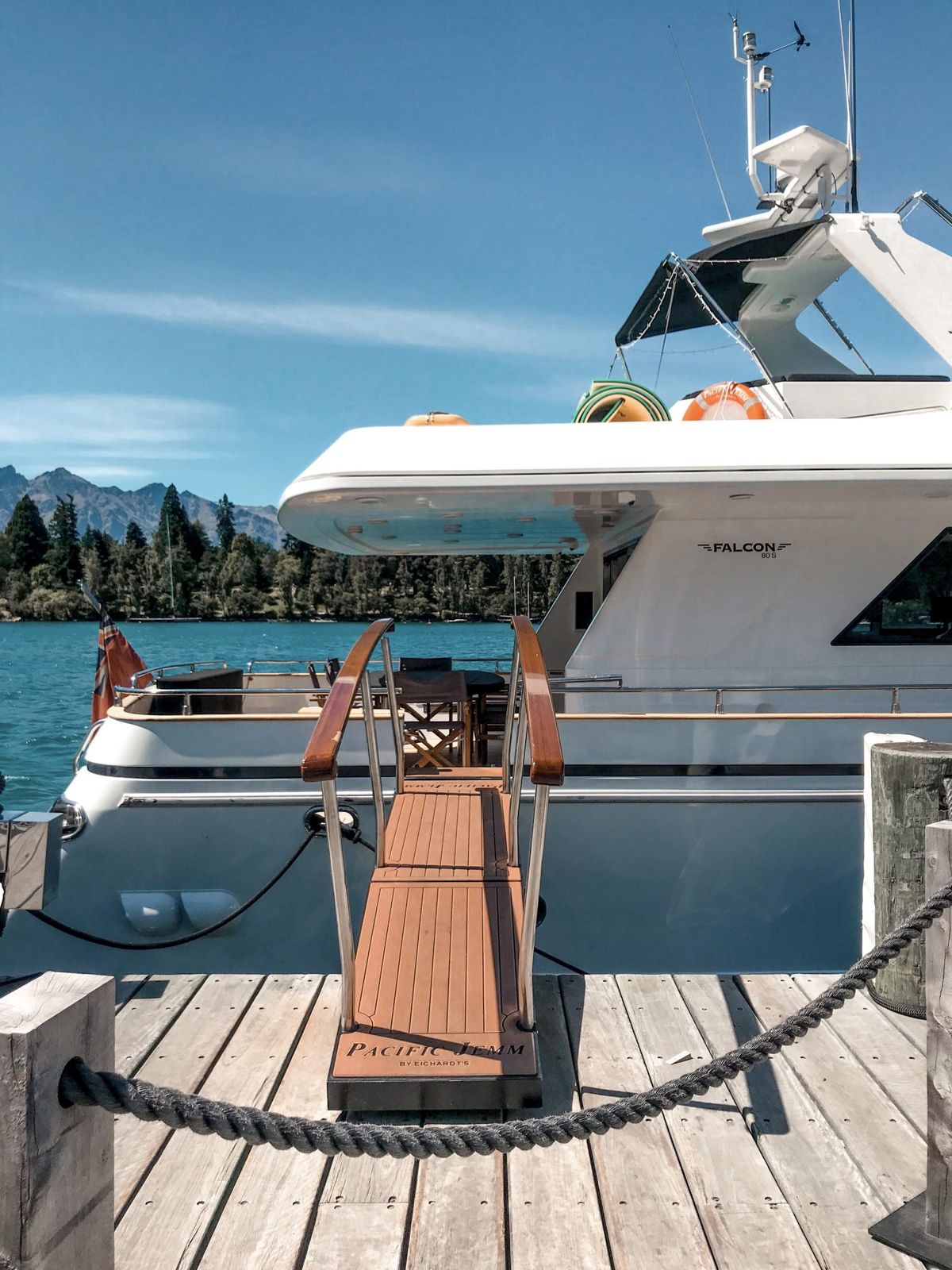 Pacific Jemm — Luxury Yacht Charter — bedside view 15