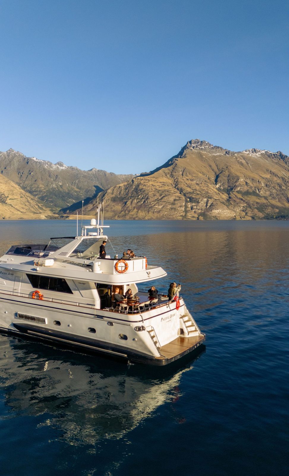 Pacific Jemm — Luxury Yacht Charter — bedside view 11